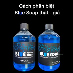 Blue Soap chính hãng Mỹ (USA) - Nước rửa hình xăm - Giảm tấy đỏ bớt ra nước mô.