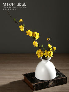 จิตรกรรมเคลือบด้านโมเดิร์นสเวเดน จิตรกรรมกระดาษแข็ง กระติกดอกไม้เซรามิก ตกแต่งห้องครัว เครื่องประดับสำหรับหน้าที่นั่ง ชุดดอกไม้หอยปู วัสดุอื่นๆ