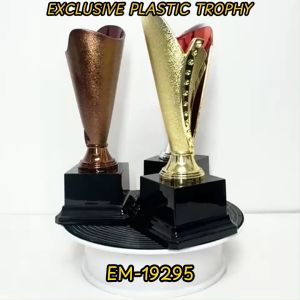 Plastic Trophy with Base (EM-19295)