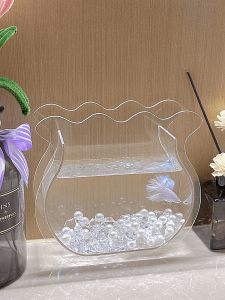 Desktop Special-shaped Small Tank Aquarium: A Creative Home Ecological Mini Tank