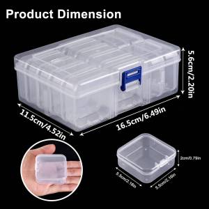 DIY Diamond Painting Embroidery Storage Box Nail Art Jewelry Rhinestone Mosaic Storage Container Multifunctional Storage Box