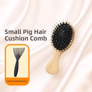 SALON FASHION | Womens Long Hair Massaging Hairbrush with Padded Handle