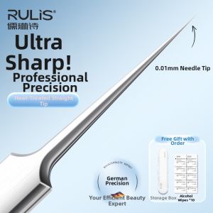 RULIS | High Precision Fine Tip Blackhead Remover Tweezers