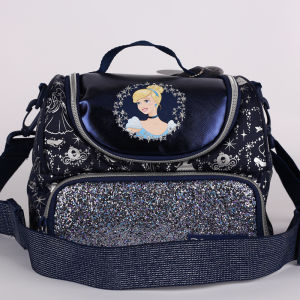 In Stock Australia Smiggle Elementary School Student Large Capacity Blue Cinderella Burden-Relieving Backpack Schoolbag Kids Backpack