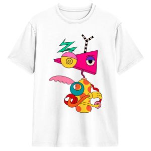 Bandai | Amazing Circus Zooble Mens and Kids T Shirt Funny Tees Short Sleeve Round Neck T-Shirts 100% Cotton Big Size Tops