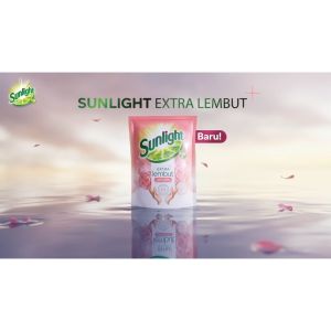 Sunlight Extra Lembut Sabun Cuci Piring 600gr x2