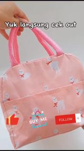 New Tas Bekal Anak / Lunch Bag Sekolah Flamingo