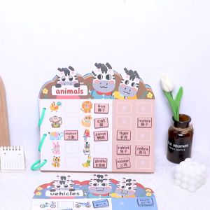 Toys Unlimited Ready Stock New Quiet Book 10 Pages Activity Book Animals Shape Colors Fruits Occupation Vehicles Family Preschool Early Learning Bigger Board Book Kids Toy Baby Girl Boy Gift