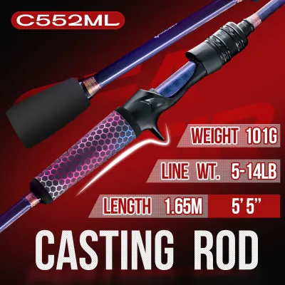 Seasir Rexcast 20KG MAX Drag 15 month warranty Fishing Rod Long Cast Carbon Fiber Zirconia Guide Ring 1.65M-2.43M Lure Weight 4-25g Distance Throwing Rod ML/M/MH Spining&Casting