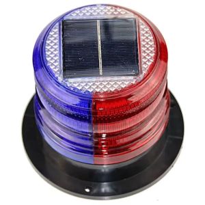 Warning light solar Work & Safety Lights solar light for car blinker light red and blue solar Traffic signal