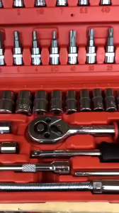 Bộ dụng cụ mở bulong ốc vít đa năng 46 chi tiết Bộ dụng cụ sửa chữa oto xe máy 46 món đa năng hàng Loại 1
