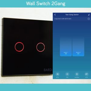 BARDI Smart Wall Switch EU - 2 Gang
