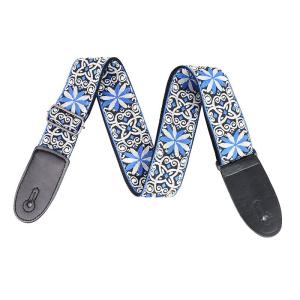 Zhao Lei Style Wide Embroidery Multi-instrument Guitar Strap