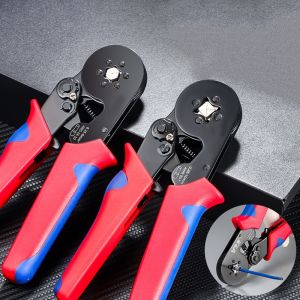 Crimping Pliers 6-4 0.25-10mm² / 6-6 0.25-6mm² Tubular Terminal Crimper Wire Ferrule Crimper Tools Household Electrical Kit