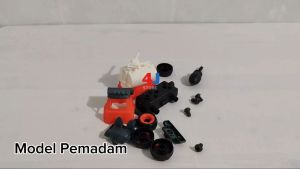 Mainan Bongkar Pasang Mobil Truk Edukasi Rakit Assemble Truck isi 4 pcs