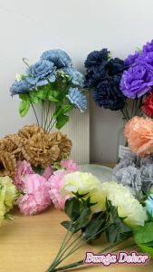 Bunga Anyelir OF Bunga Artificial/Bunga Plastik/Bunga Dekorasi/Dekorasi Pernikahan/Pernikahan