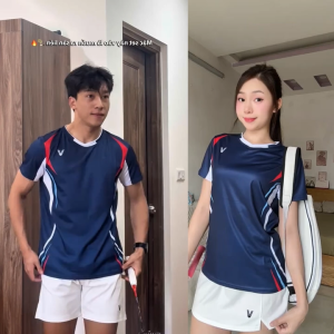 Áo Cầu Lông Quần Cầu Lông Bộ Cầu Lông Nam Nữ Chuyên Nghiệp Vải Thoáng Khí A944 - V Badwear