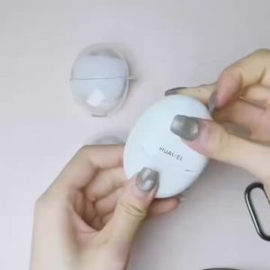 Transparent Case for Huawei FreeBuds 6 /Buds5 Soft TPU Protector Earphone Case Shell with Lanyard Hook