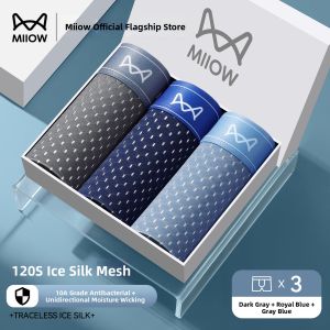 MiiOW | Ice Silk Breathable Summer Lightweight Mens Boxer Shorts