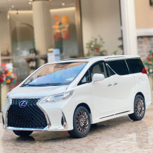 Super Large Lexus LM300 Car Model Toy Alloy Simulation Nanny Car Decorations Children Play Vehicle Collectible Model Car