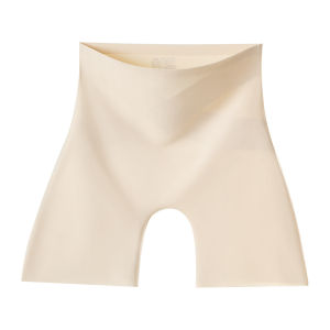 Miiow | Catwoman Seamless Safety Shorts Women High Waist Bottoms Tightening Tummy Control Summer Three-quarter Length Nylon Spandex