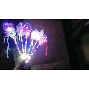 Gậy phát sáng tròn tim sao ma thuật đũa thần cho bé chơi Noel Giáng Sinh Trung Thu Sinh Nhật Dự Tiệc-HAUSE