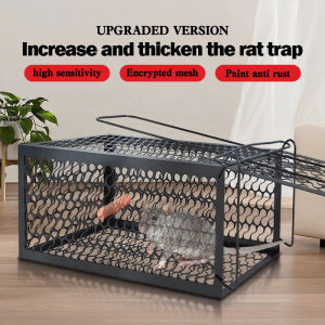 Free Shipping Bestguard Live Trap Rat Cage/Mouse Trap Rodent Trap Mouse Trap Live Rat Rodent Trap The largest Rat Cage Mice Rodent Animal Control Catch Bait Mouse Trap BIG 30*15*15CM