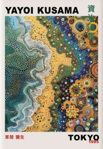 Jigsaw Puzzle 500/1000/1200/2000PCS Yayoi Kusama Polka Dot Pumpkin Pop Art Brain Teaser Puzzle Calming Hobby Gift