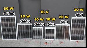 แผงโซล่าเซลล์ 18V/10-30W MONO ประกัน 3 เดือน พร้อมสาย Solar Cell โซล่าเซลล์ Solar Panel กันน้ำ กันฟ้าร้องฟ้าผ่า กันแดด ปิกนิก ประหยัดไฟ โซล่าเซลล์ การเปลี่ยนแปลง ราคาที่มีความเหมาะสม