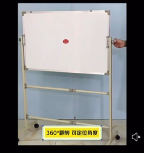 [SG Stock] Standing Magnetic Movable White Boar - WhiteBoard/Bulleting Board/Notice Board/360° Movable Wheels 3-7 working days deliver