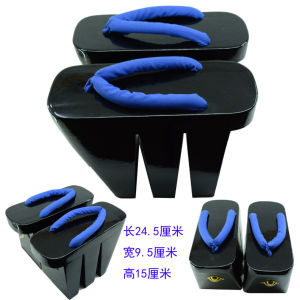 High Heel Wooden Clogs Rubber Bottom Solid Color Casual Style Home Slippers Three Teeth Wooden Clogs for Daily Wear