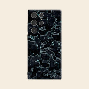 Ốp Lưng Bảo Vệ Toàn Diện Cyan Fluid Luxury Cho Samsung Galaxy S26 S25 S24 A56 A36 Plus Ultra - Chống Sốc Chống Xước Từ Tính Mềm Mại
