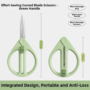 deli | Portable Child-friendly Safety Scissors for Small Projects