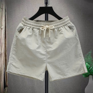 Quần Short Nam Mùa Hè Mỏng Ice Silk Nhanh Khô Quần Dài 3/4 Ống Đứng Quần Short Thường Ngày Cho Thanh Thiếu Niên