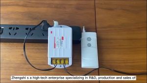 Remote Control Wireless Eksklusif Switch On/Off Saklar Wireless AC 220V 433 Mhz