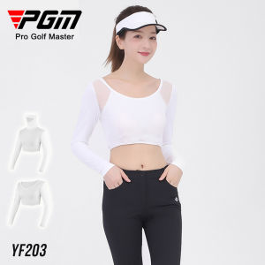 Fashion Golf Women Shirts Sports Shirt Golf UV Ice T-shirts Long Sleeve Underwear Summer Sunscreen Cycling Shirt Cropped Top Golf Clothing