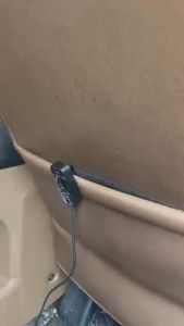 6-Ports USB Type-C Rear Extension Car Charger With RGB Light PD Fast Charging Power Adapter For Iphone Tablet Laptop