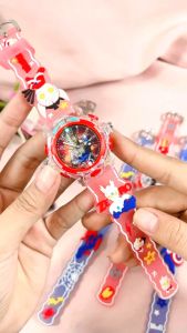 Jam Tangan Anak Terbaru Desain Karakter Superhero Lengkap Fitur Lampu LED Berkedip Terlaris 2025