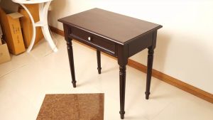 โต๊ะลิ้นชัก อเนกประสงค์ ทำจากไม้ยางพารา