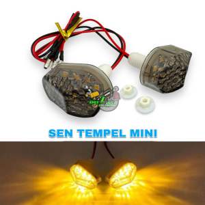 Lampu sein sen tempel Diamond CBR NEW-CB150 R-R15 V2 V3-R25-VIXION NEW-VERZA 150 Universal Motor
