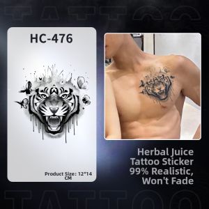Waterproof Long-lasting Realistic Non-reflective Tattoo Stickers
