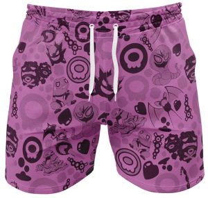 Summer Gear for Adult and Kids Trainers! Pokémon 3D All-Over Print Casual Sports Shorts Quick-Drying Breathable Beach Shorts