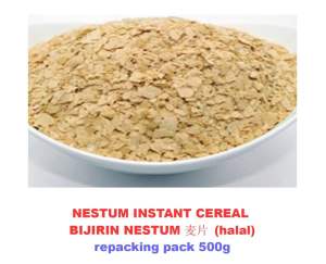 NESTUM INSTANT CEREAL / BIJIRIN NESTUM 麦片repack 500g (halal)