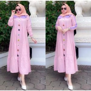 Marissa Midi Terbaru: Bahan Crinkle & Desain Elegan