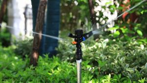 Vòi phun mưa cánh đập chốt Inox 21mm