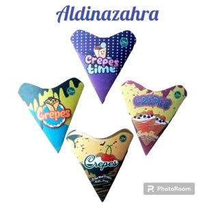 kertas crepes 1pack 4gambar gambar 4D