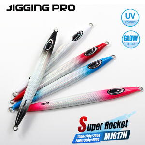 JIGGING PRO 100g 150g 200g 250g 300g 400g Deep-sea Boat Fishing Lure Large Vertical Metal Jigs Fast Sinking Artificial Bait