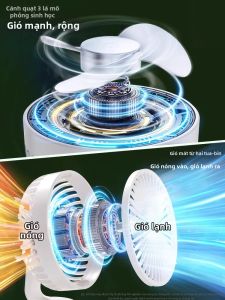 Quạt Di Động Mini Siêu Nhẹ Chạy Bằng Pin Dùng Cho Bàn Làm Việc Quạt Di Động Siêu Nhẹ Dùng Cho Phòng Học Ký Túc Xá 1074
