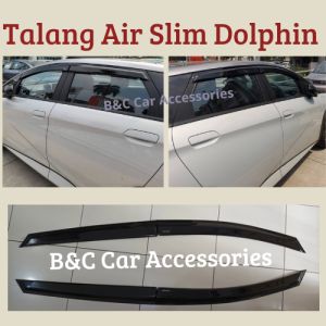 Talang Air Byd Dolphin Side Visor Slim Super Premium