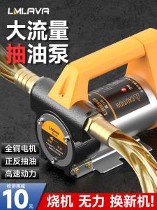 Electric Fuel Oil Pump High Flow Self-Priming Pump for Diesel And Kerosene Universal Fuel Filling Station Copper Cast Body